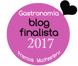Soy Finalista Gastronomía Premios Madresfera 2017