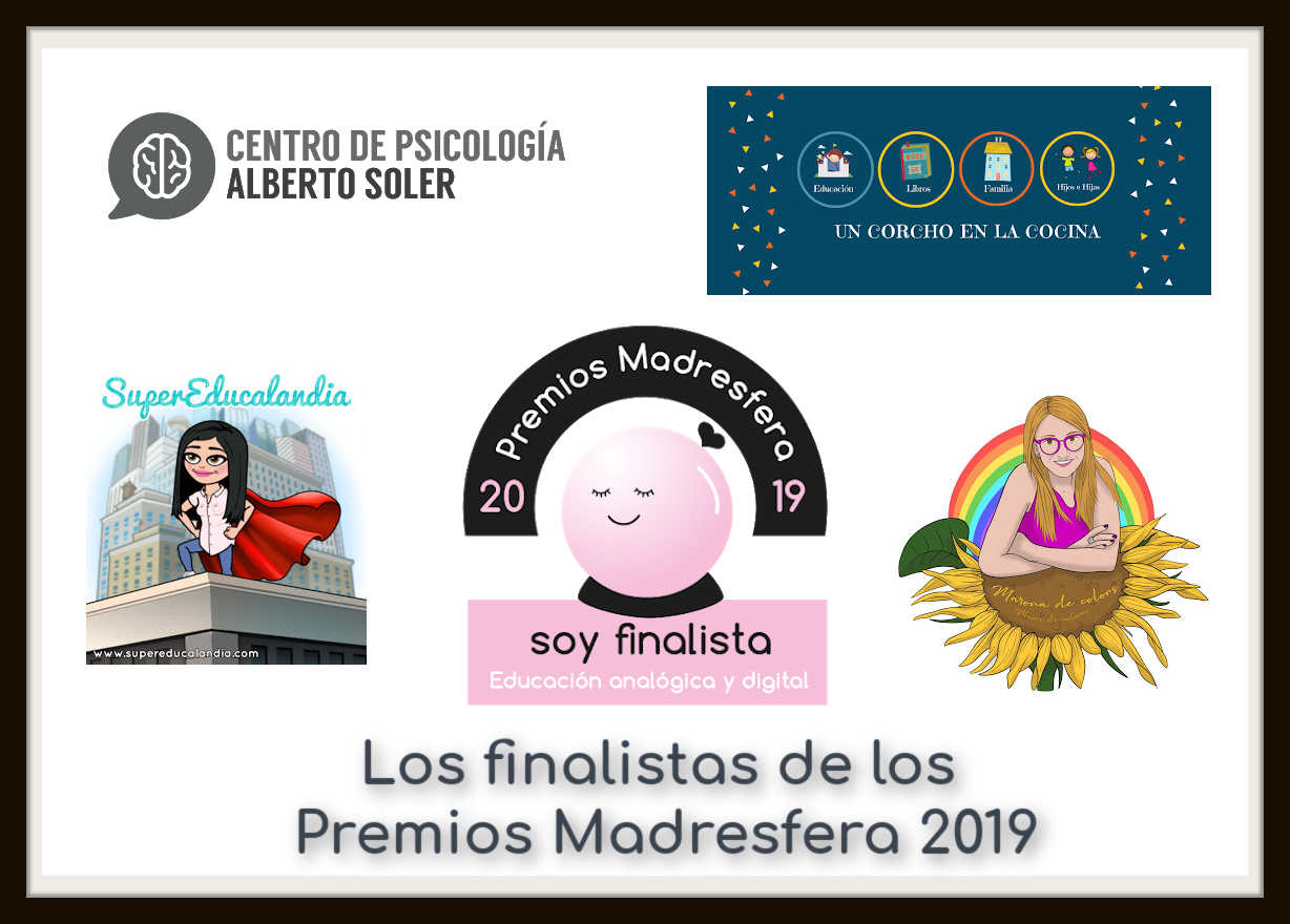 Premios Madresfera 2019: Finalistas de la categoría Educación analógica y digital