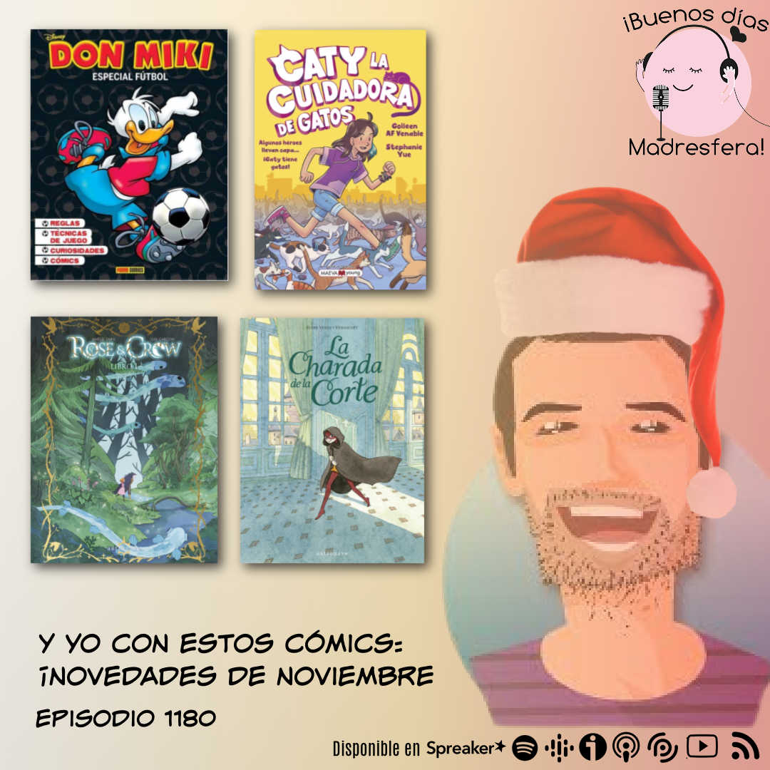 Y yo con estos comics con @estasbarbas: Novedades de noviembre con @PaniniComicsEsp @MAEVAyoung @EdAstronave