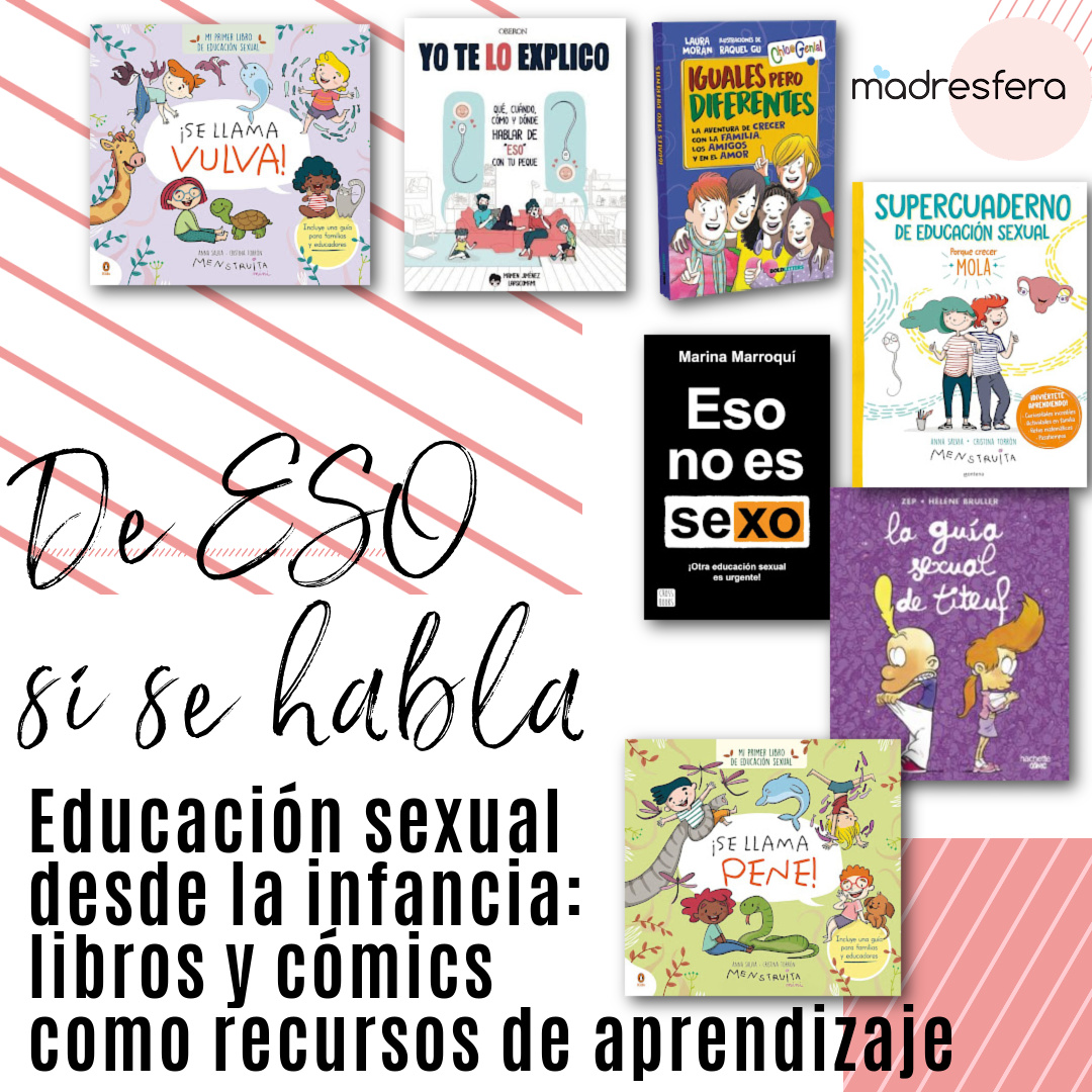 Educación sexual desde la infancia: libros y cómics como recursos de aprendizaje